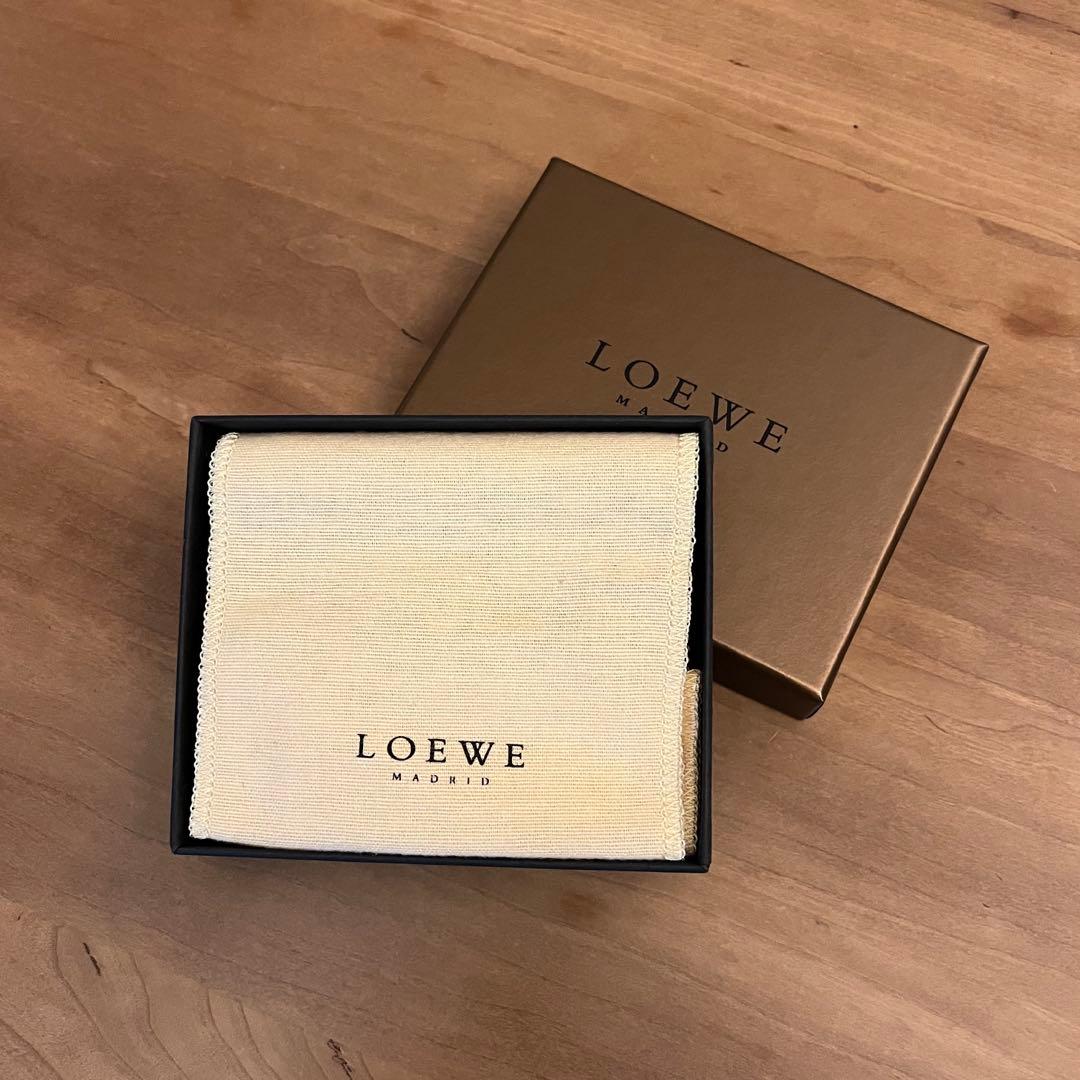 LOEWE スウェード レザー ケース カードケース アナグラム