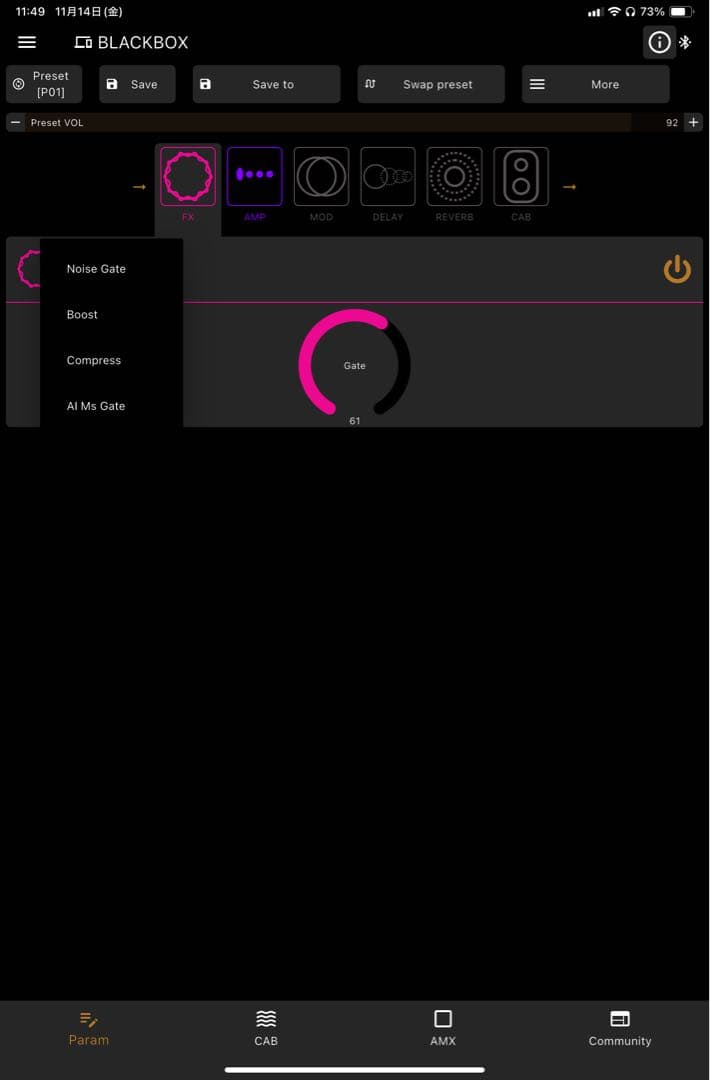 【新品未使用】M-VAVE ANNBLACKBOX IR AMPモデリング