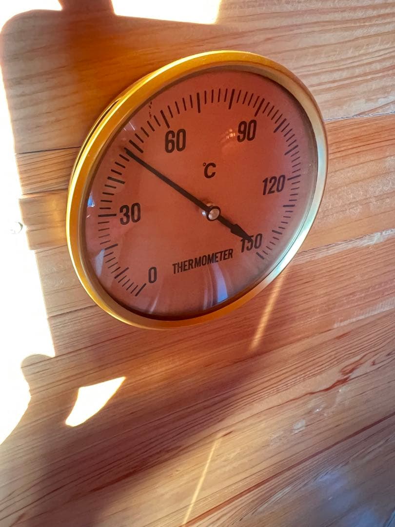 木製コンパクトサウナ 温度調節機能付き