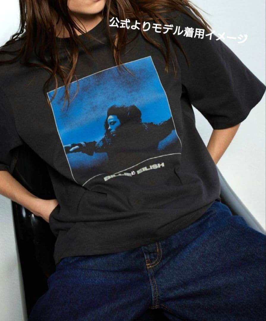 Billie Eilish 完売品 レアグッズ Blue アルバムジャケットL