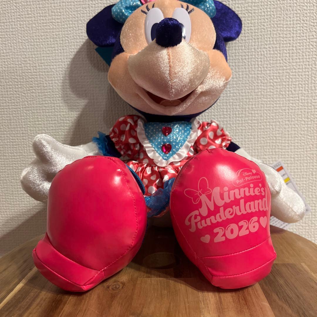 ディズニーランド　ミニー　パルパルーザ　ミニーのファンダーランド　ぬいぐるみ