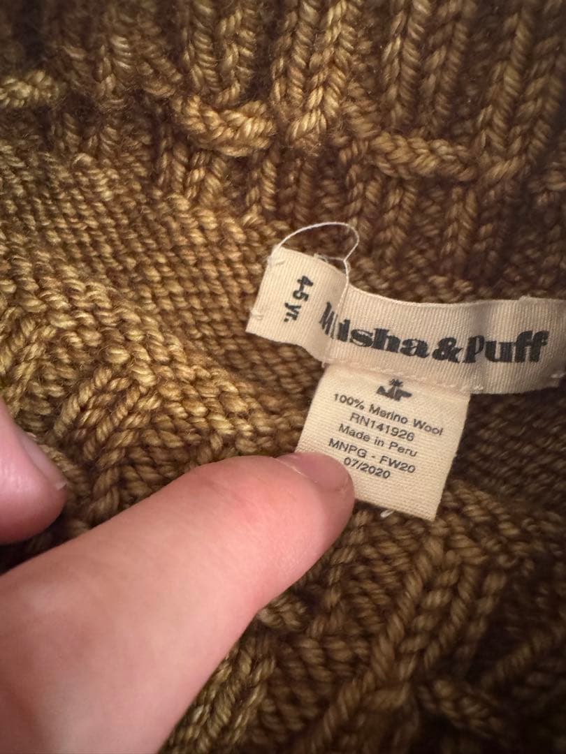 Misha & Puff スケポン　4-5y