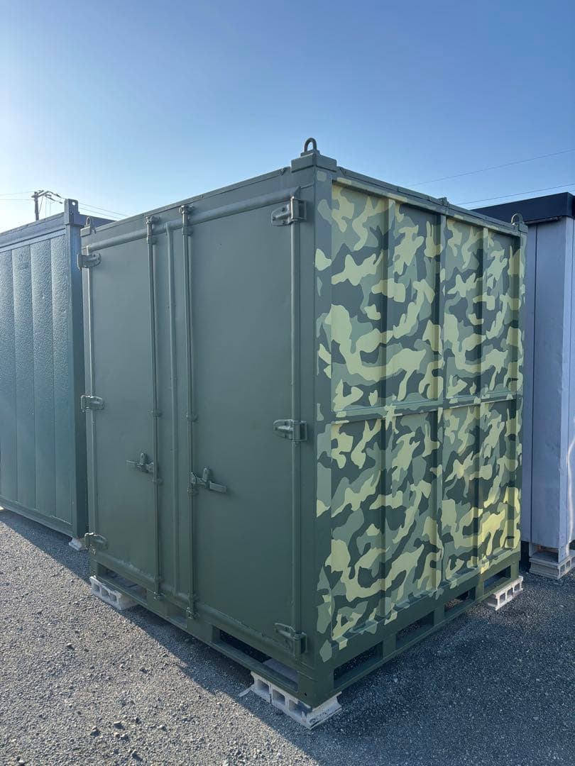 迷彩コンテナ 1坪 2m×2m