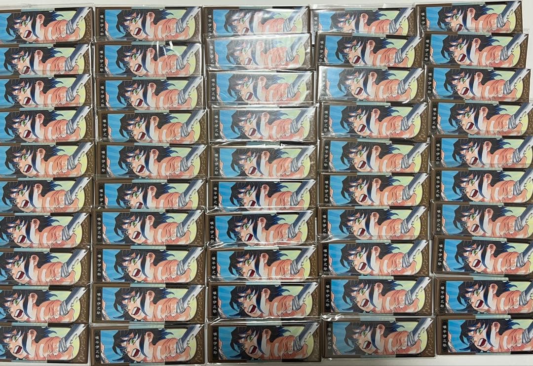 鬼滅の刃 絵札缶バッジ 伊之助 50個