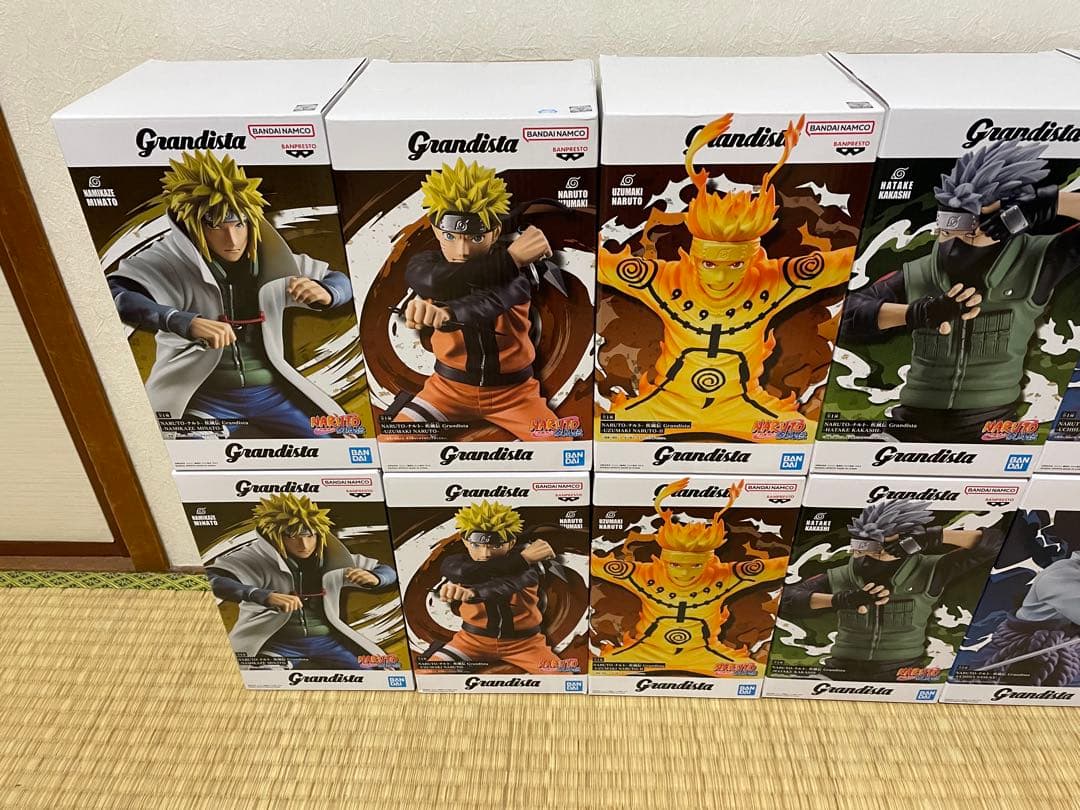NARUTO Grandista フィギュア サスケ ナルト イタチ 12個