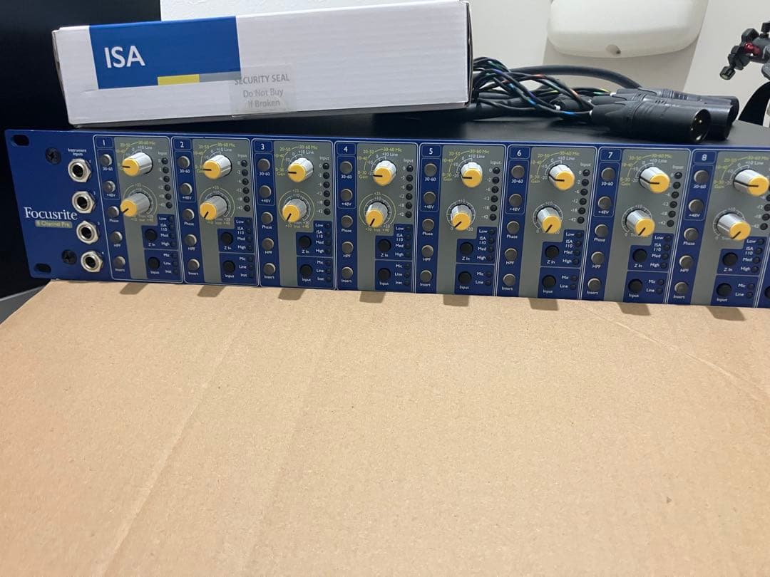 Focusrite ISA828mkⅡ デジタルオプション付き マイクプリアンプ