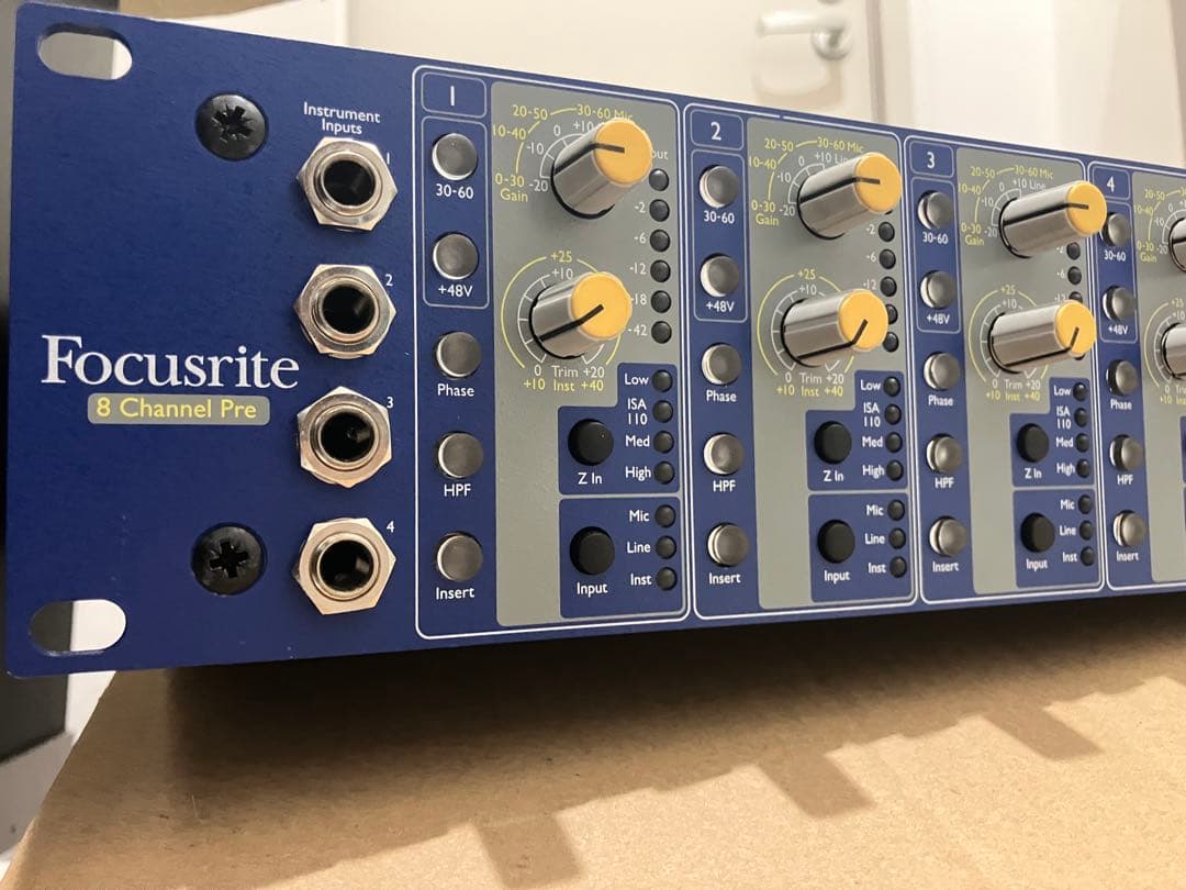 Focusrite ISA828mkⅡ デジタルオプション付き マイクプリアンプ