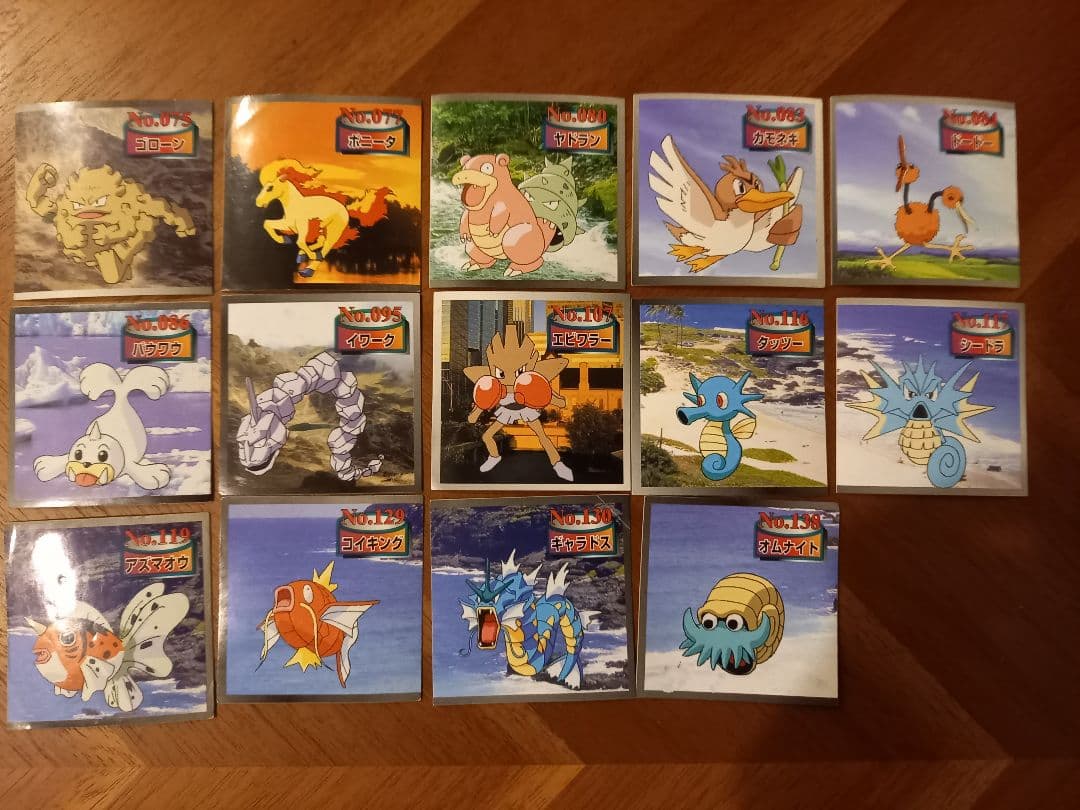 ポケモンシール　トップ③　バラ売り可