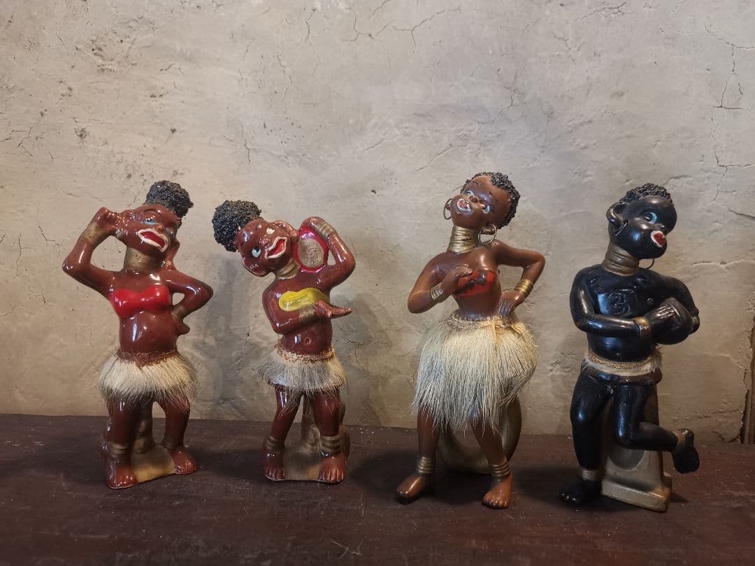 コレクション 1940sBLACK AFRICAN NATIVE TRIBAL DANCER