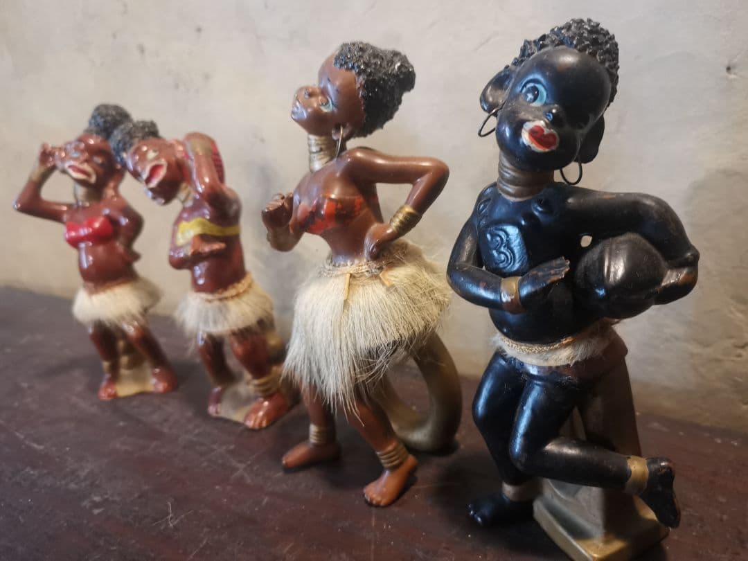 コレクション 1940sBLACK AFRICAN NATIVE TRIBAL DANCER