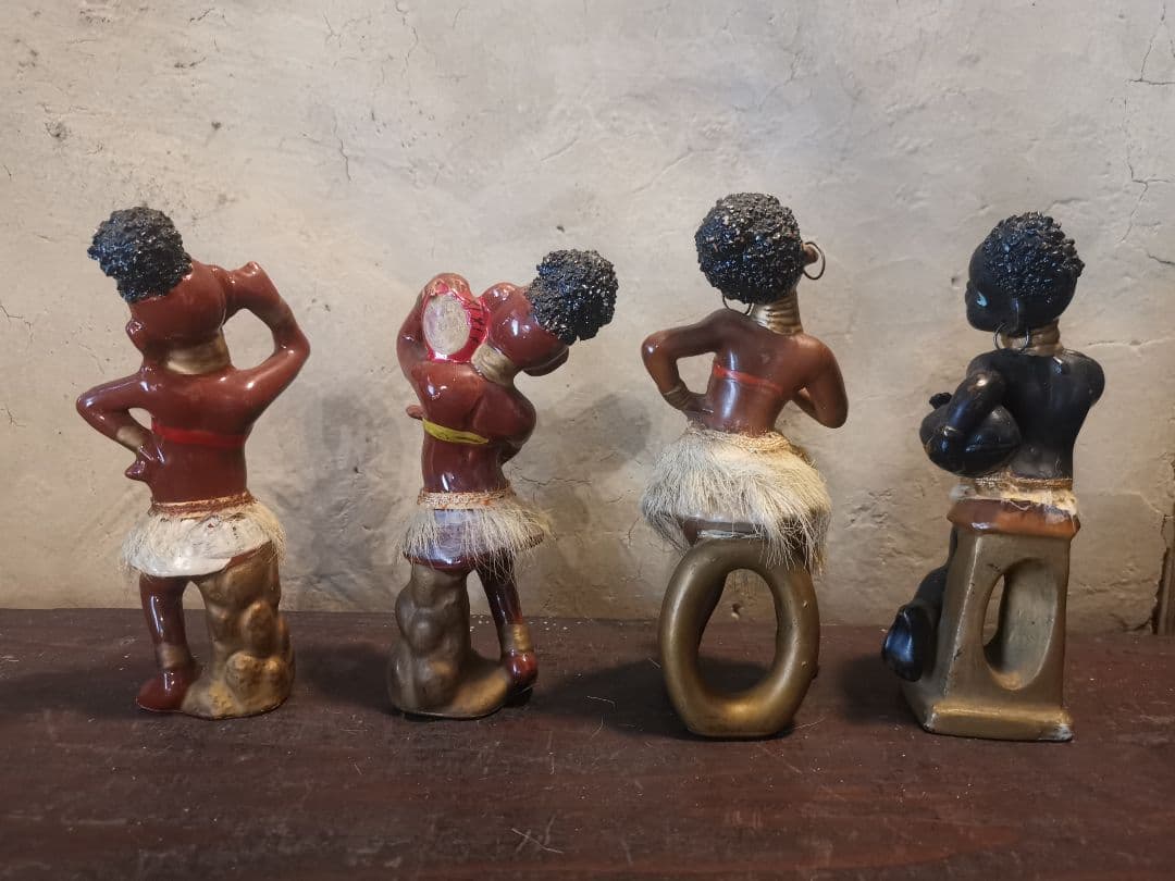 コレクション 1940sBLACK AFRICAN NATIVE TRIBAL DANCER