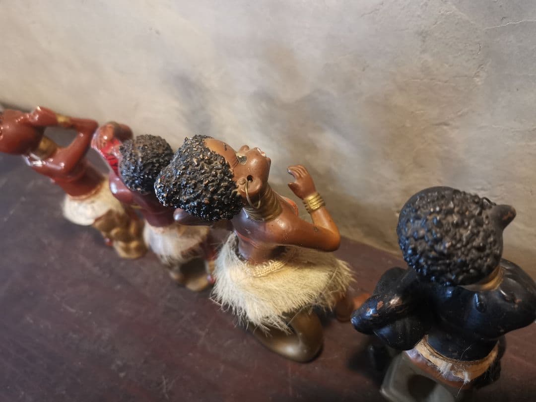 コレクション 1940sBLACK AFRICAN NATIVE TRIBAL DANCER