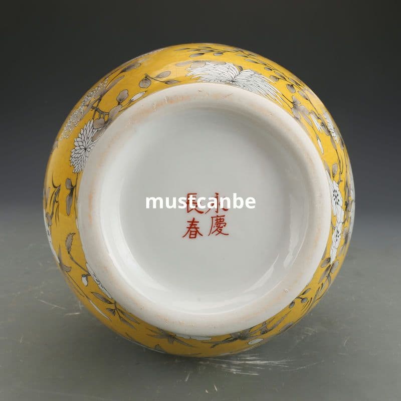 清光緒粉彩竜紋賞瓶 景徳鎮 陶磁器 装飾品 現代工芸品 美術品 置物
