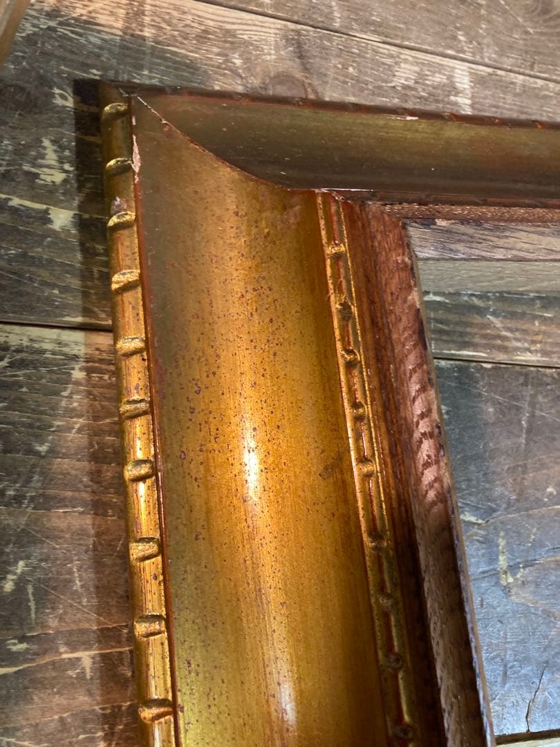 額縁　ゴールド　アンティーク調　壁掛けインテリア　ヴィンテージ　ヨーロピアン風