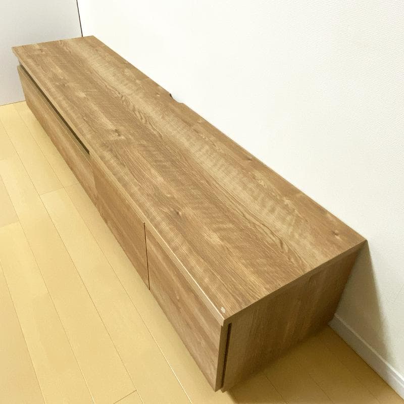 ロウヤ テレビ台 幅180 シャビーナチュラル 木製 65インチにぴったり