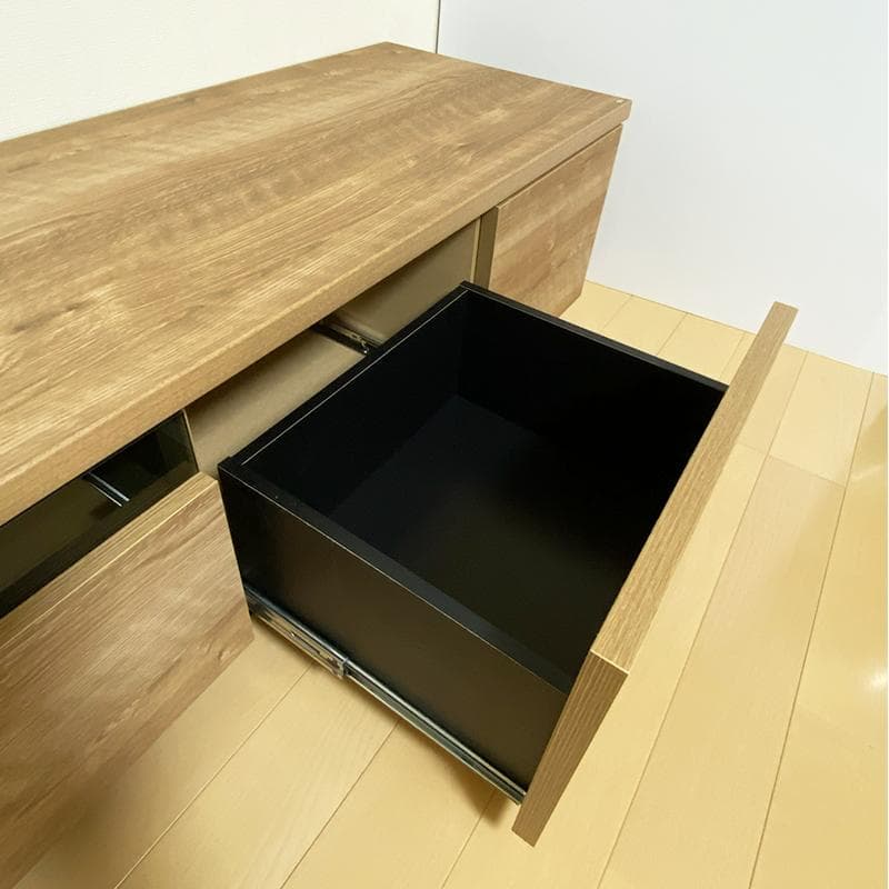 ロウヤ テレビ台 幅180 シャビーナチュラル 木製 65インチにぴったり