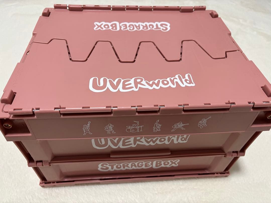 UVERworld ストレージボックス コンテナ ピンク