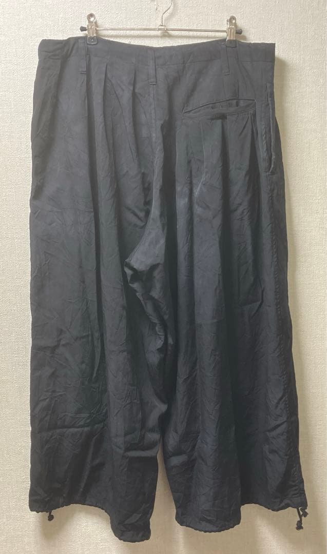 古着　ムラ染めバルーンパンツ　ヨウジヤマモト　プールオム　サイズ1