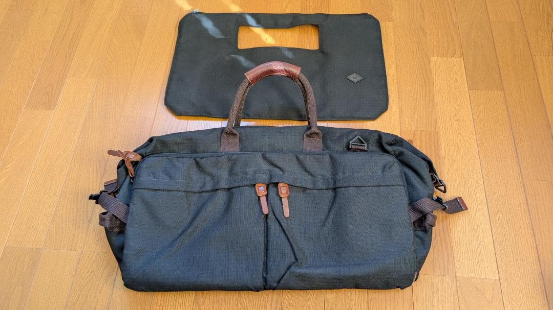 Brown breath 2Wayボストンバッグ