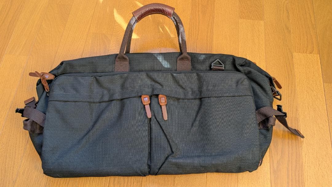 Brown breath 2Wayボストンバッグ