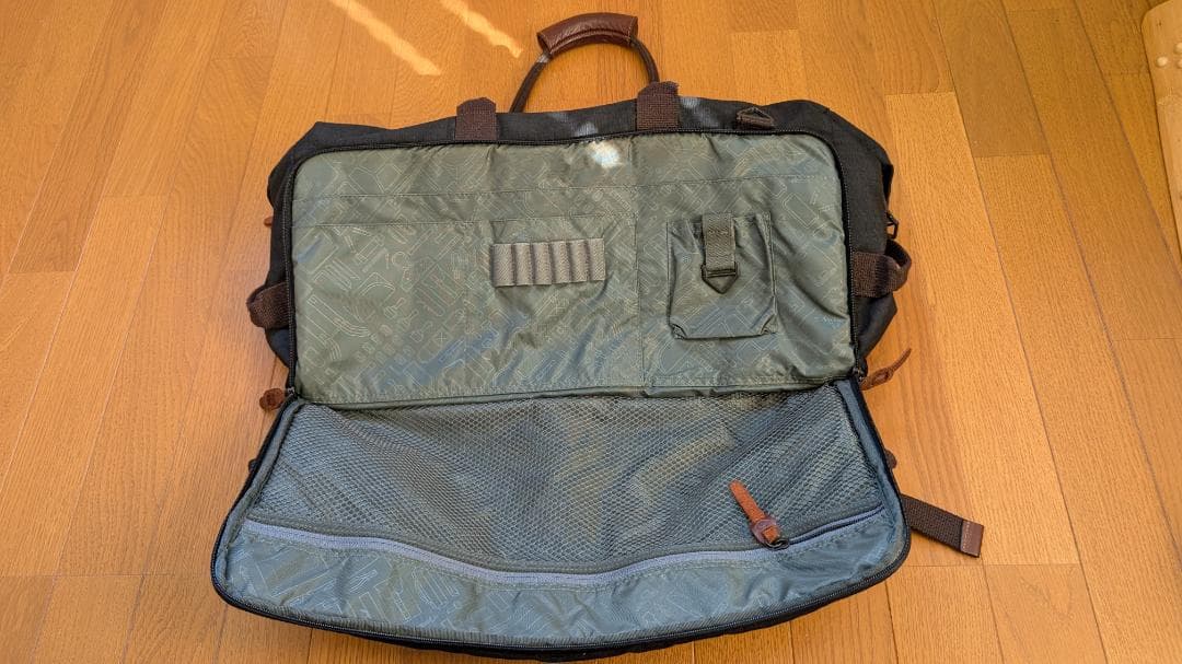 Brown breath 2Wayボストンバッグ