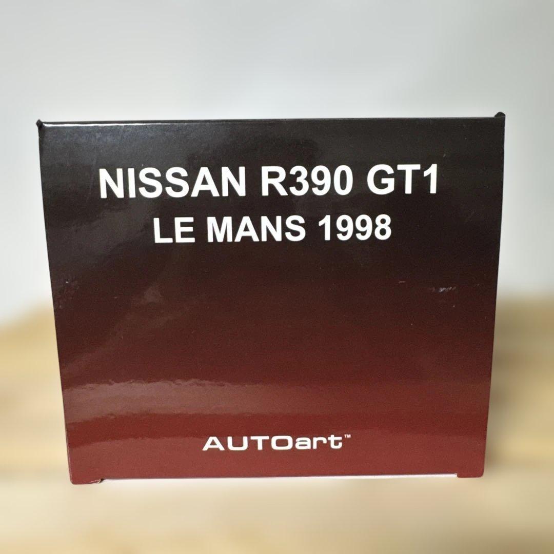 AUTOart 1/18 日産 R390 GT1 ルマン 1998