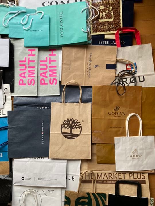 #ルイ　ヴィトン ティフアニー シャネル 等 ブランド 紙袋 130枚セット