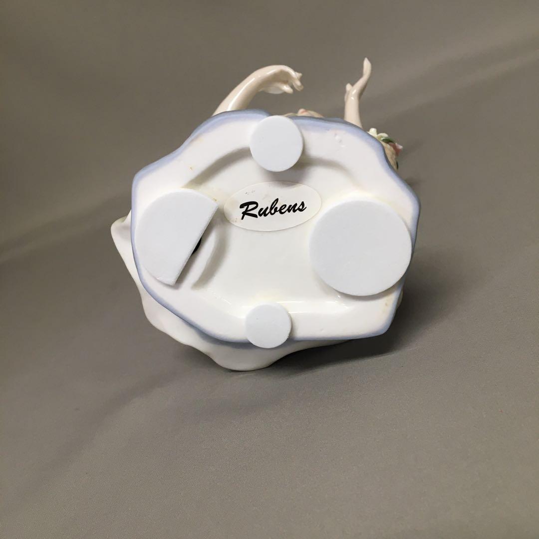 【新品・未使用】 陶磁器　人形　のどか