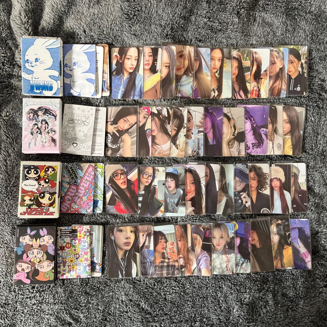 newjeans アルバム グッズ　ミンジ まとめ売り　キーリング　ナップサック