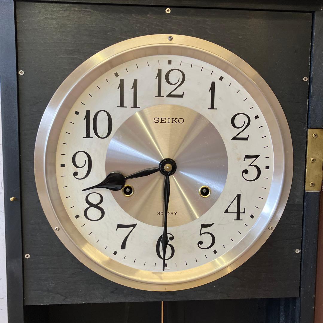 ジャンク品 SEIKO セイコー 振り子 壁掛け時計 PA603 ぜんまい時計