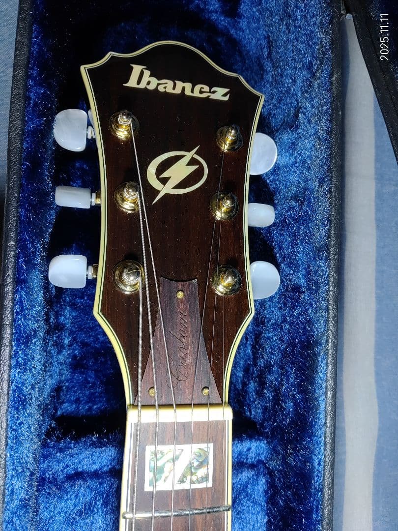 IBANEZのアートコアカスタムシリーズの1ランク上フルアコAF105-VB美品