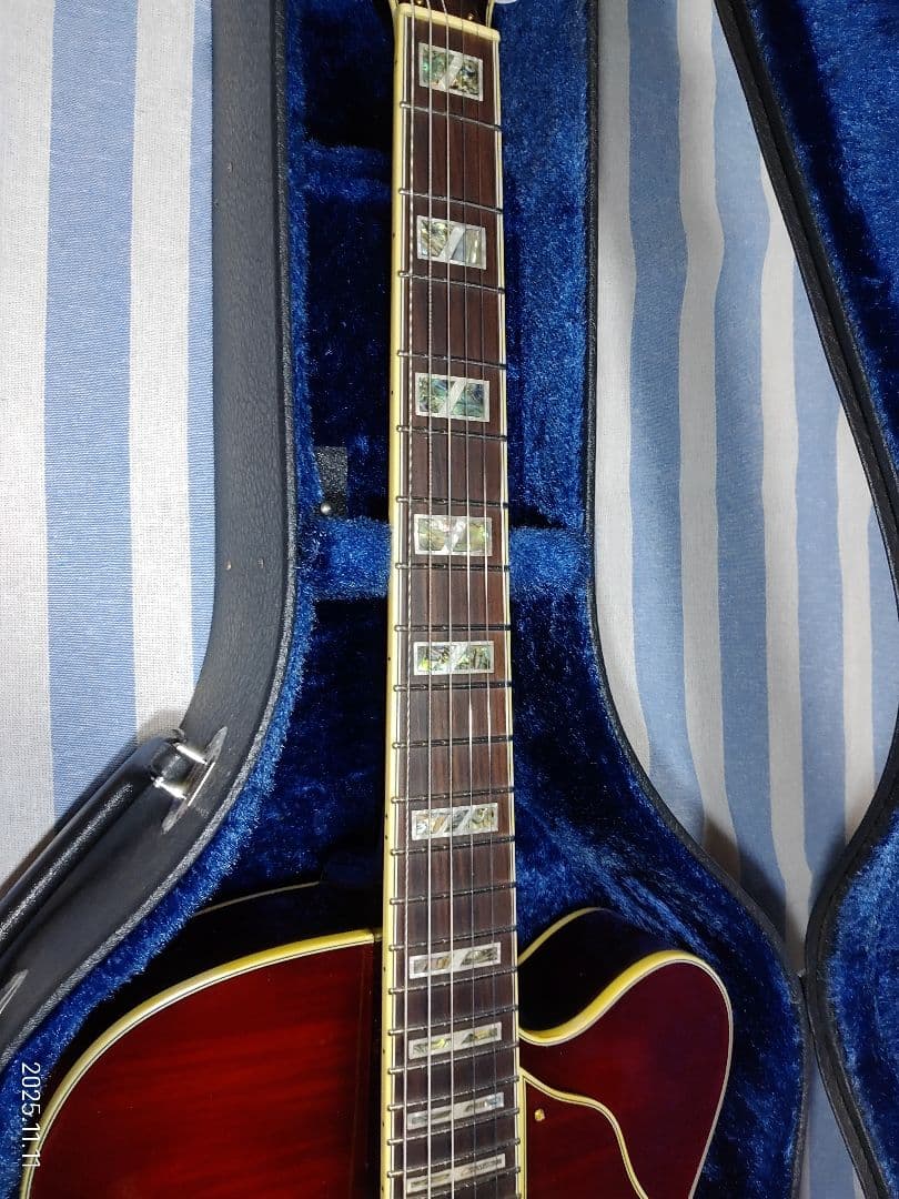 IBANEZのアートコアカスタムシリーズの1ランク上フルアコAF105-VB美品