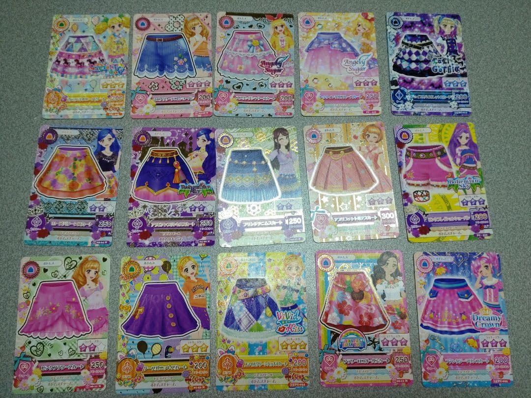 アイカツ　カード　まとめ　確認用