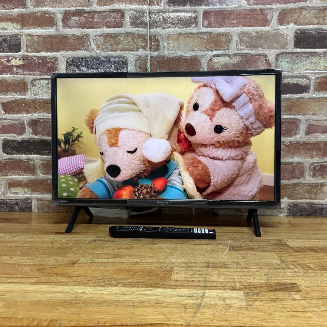 2024年製！ シャープ 24V型 液晶テレビ 2T-C24EF1 動画アプリ○