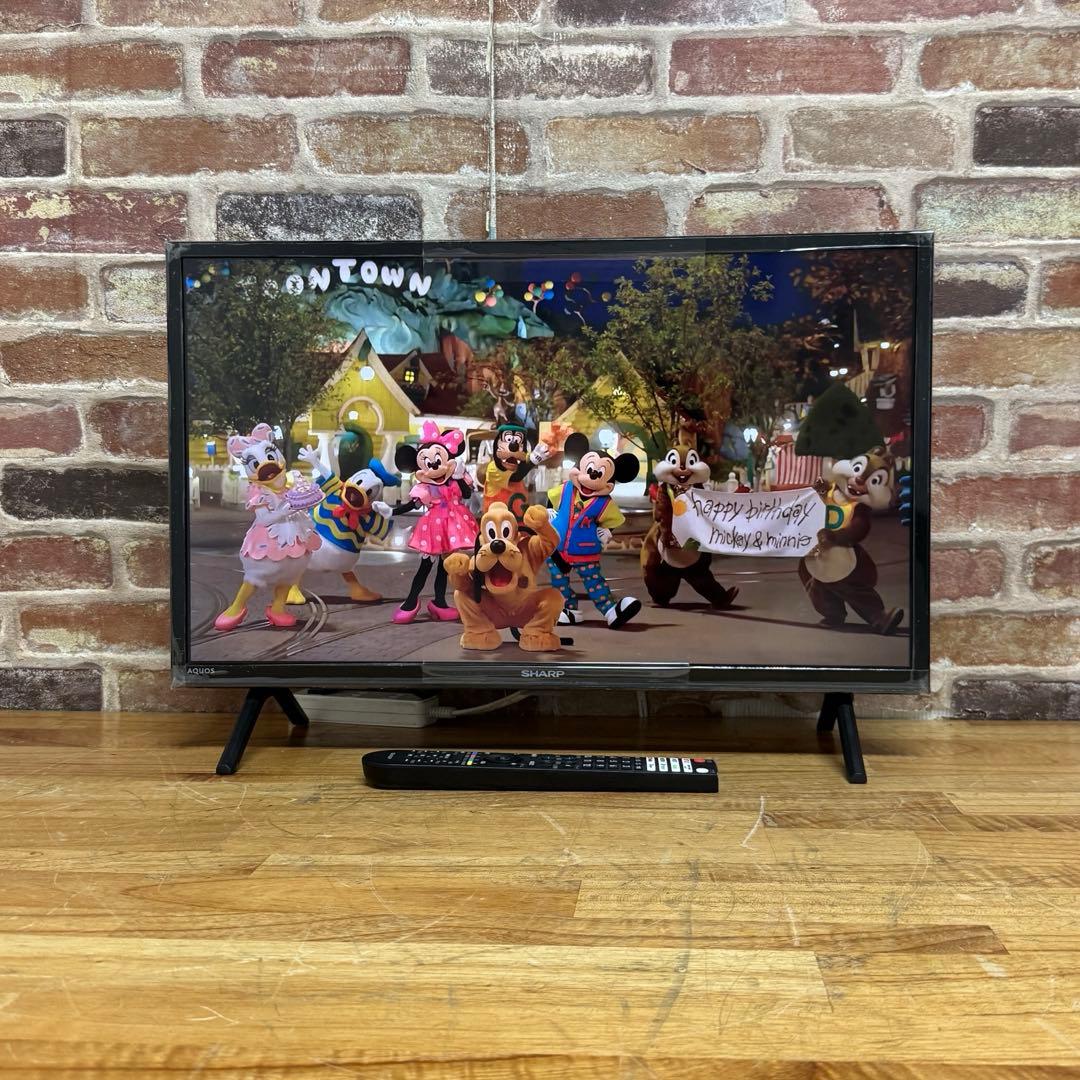 2024年製！ シャープ 24V型 液晶テレビ 2T-C24EF1 動画アプリ○