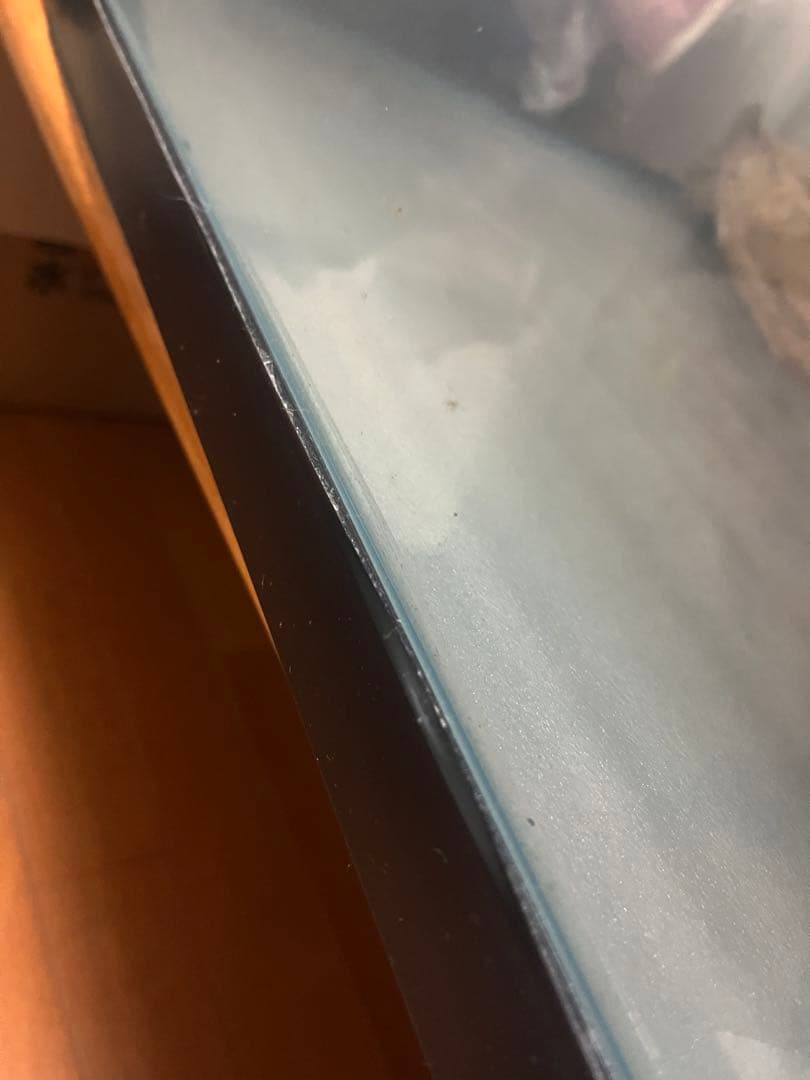 引き取り限定 クリスタルガラス水槽 900×450×450 mm