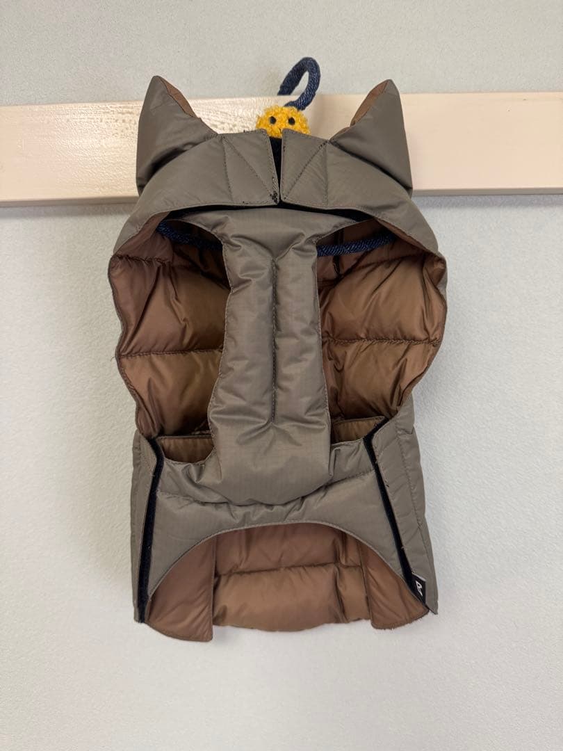 NANGA dog down jacket リード穴あり