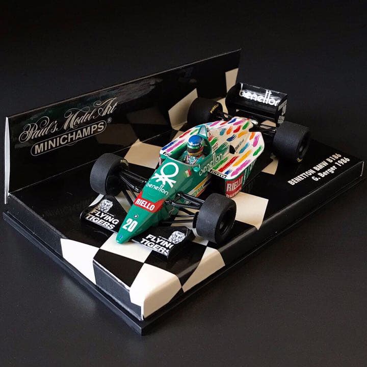 1986 Benetton B186 BMW #20 G.Berger（AUT）