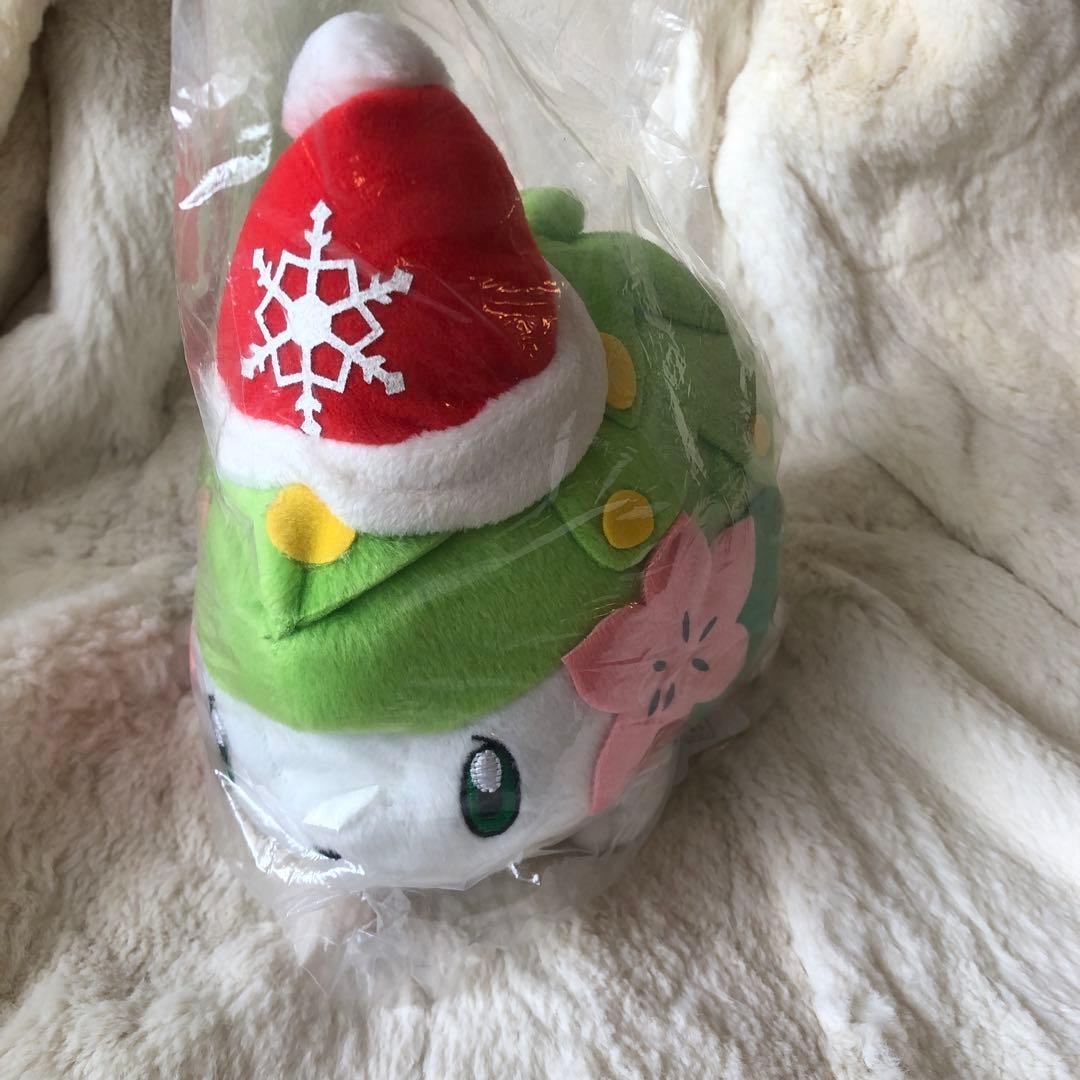 ポケモンセンター　ぬいぐるみ　シェイミ　ランドフォルム　クリスマス 2008年製