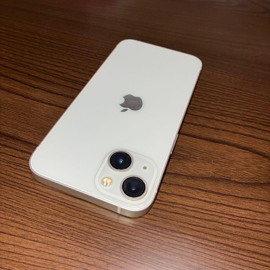 iPhone13 128GB ホワイト　SIMフリー　本体　Apple