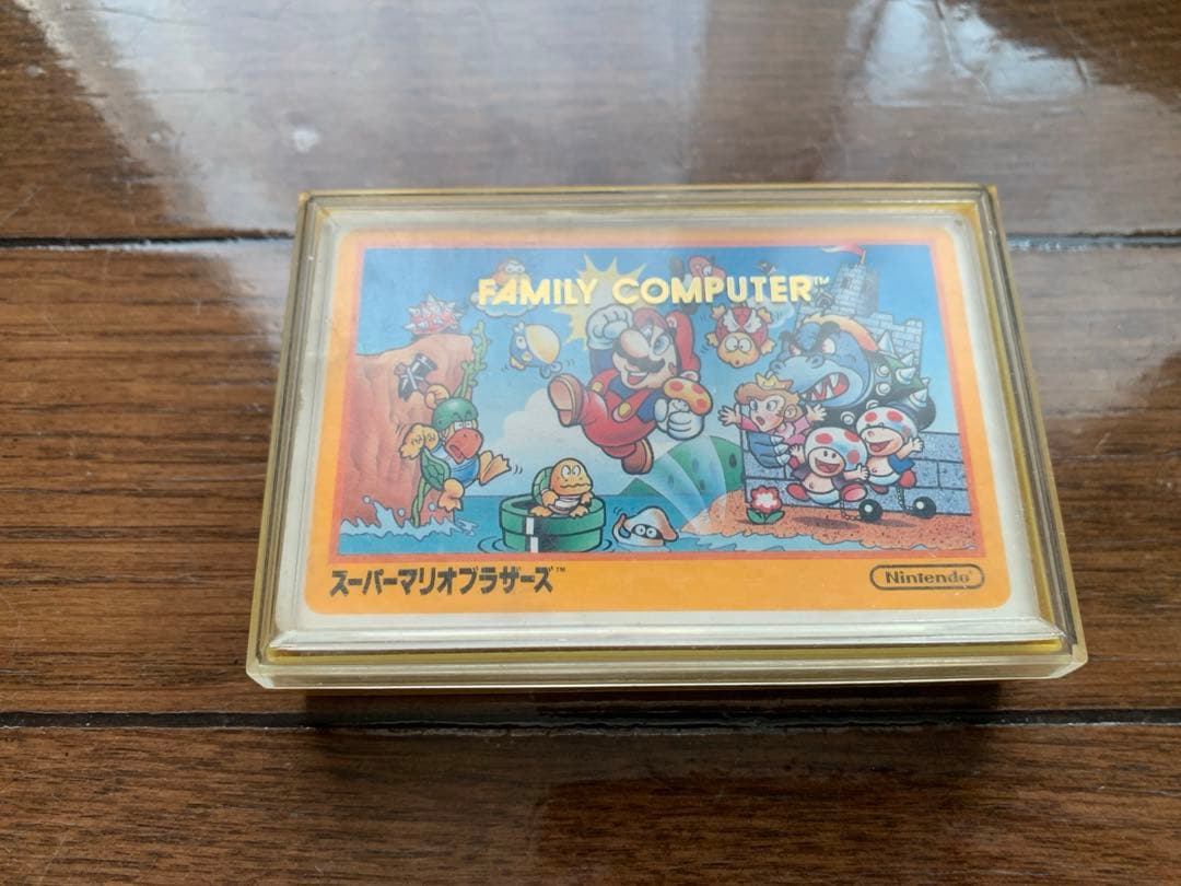 昭和レトロ 当時物 レア☆ファミコンスーパーマリオブラザーズ任天堂トランプカード