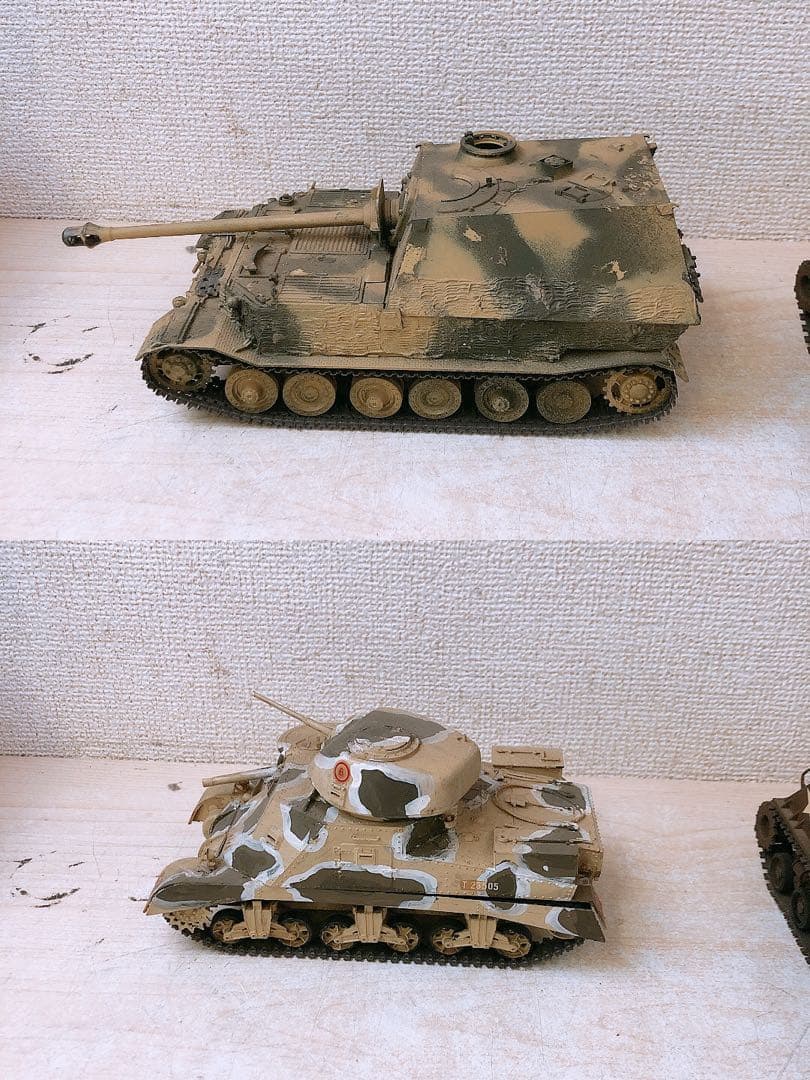 ②戦車・ミリタリープラモデル大量まとめ売り ジャンク 軍用車両 パーツ多数