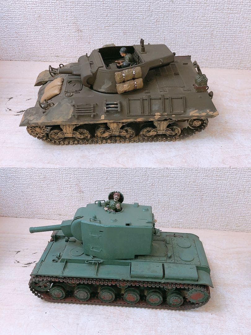 ②戦車・ミリタリープラモデル大量まとめ売り ジャンク 軍用車両 パーツ多数