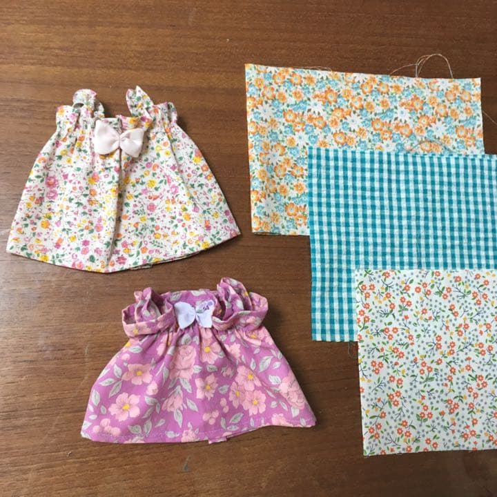 オーダー可♪メルちゃん、はなちゃん、キャミソールワンピ