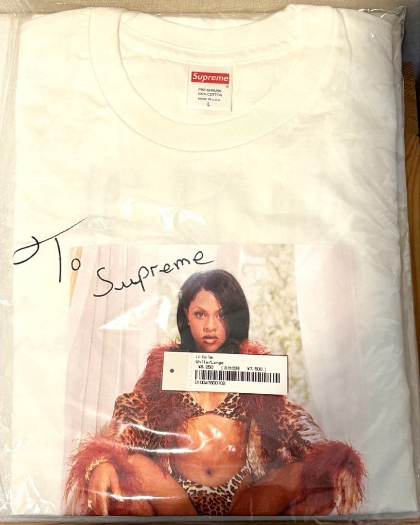 Supreme Lil Kim Tee ホワイト Lサイズ