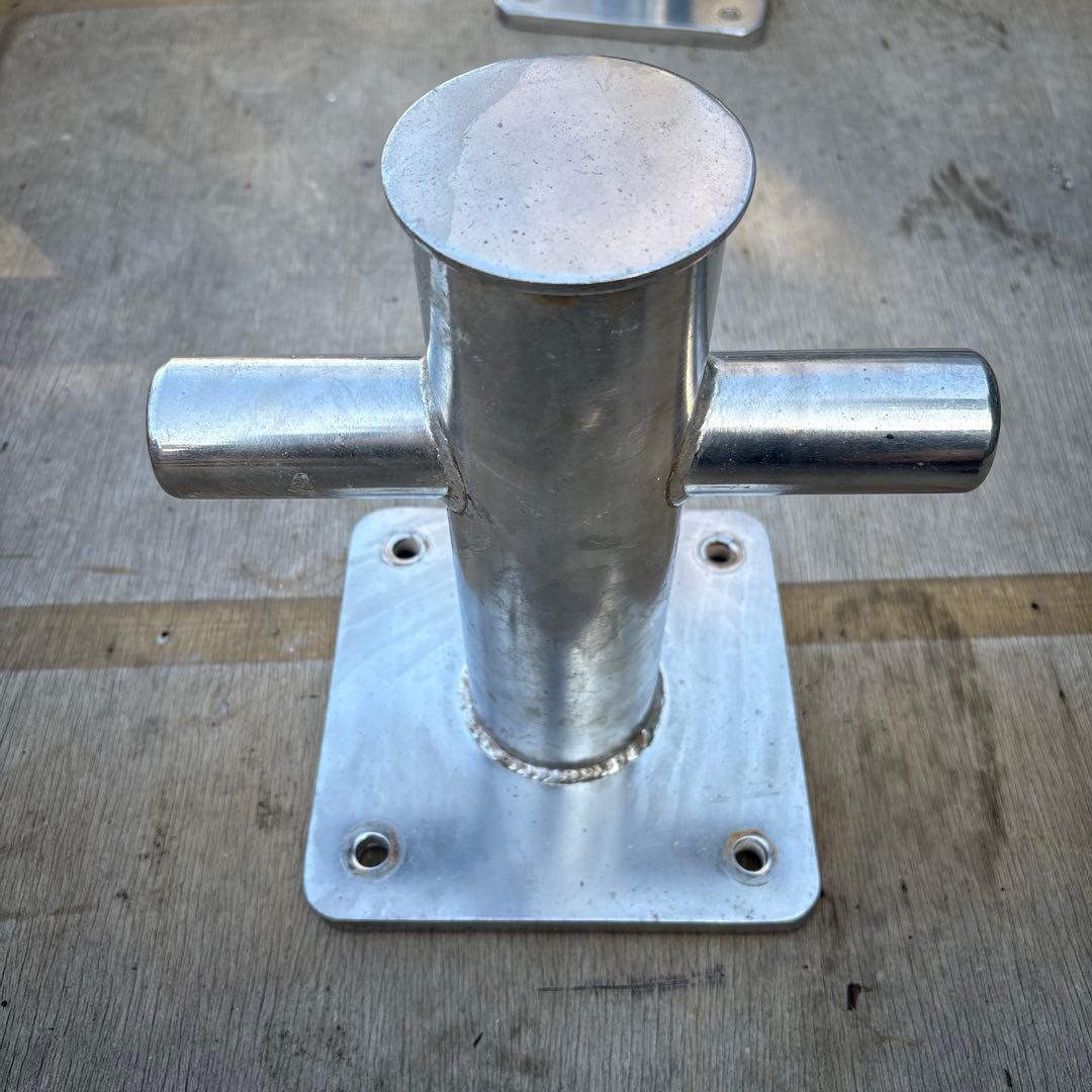 「特注」ステンレス製 クロスビット 船舶