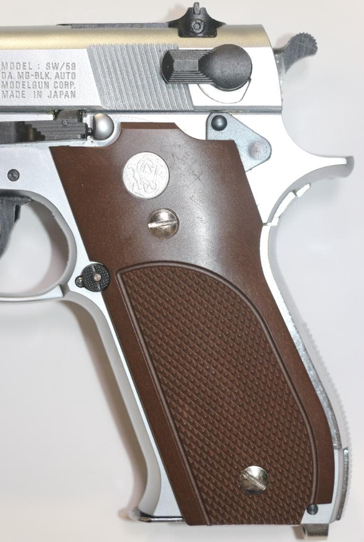 希少！MGC製　ABS樹脂製モデルガン S＆W Ｍ３９ 銀　ＳＰＧ合法品　未発火