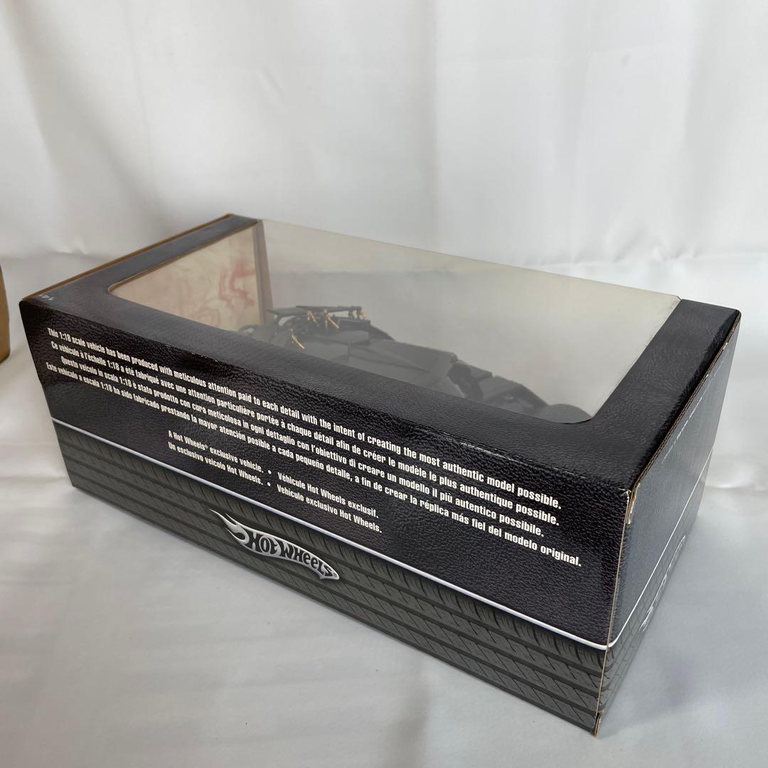 マテル　ホットウィール　1/18スケール　ダークナイト　バットモービル