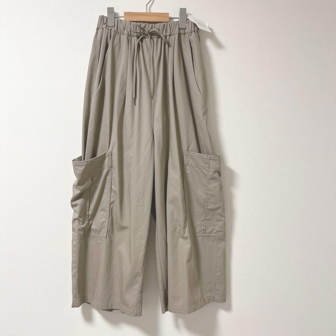 yuni ユニ　カーゴパンツ　ウエストゴム　ゆったり