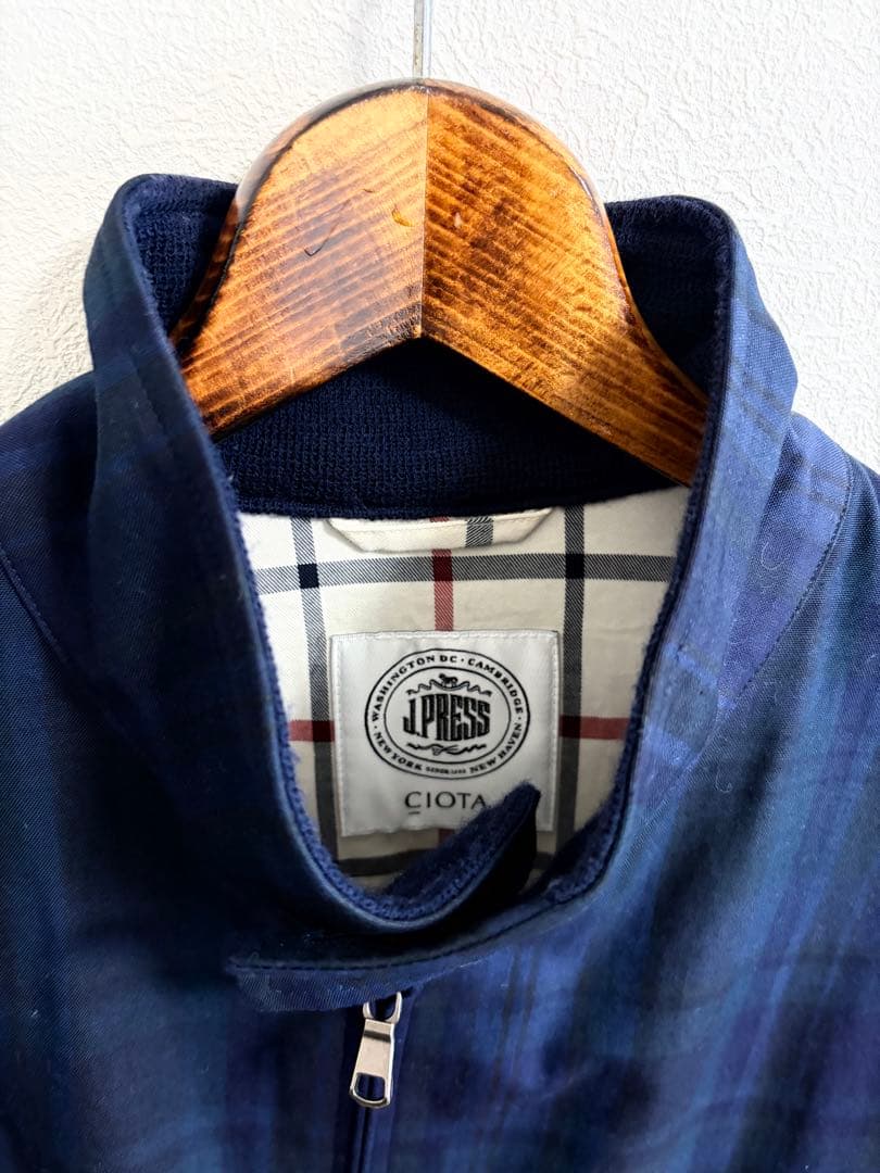 CIOTA×J.PRESS マドラスゴルフジャケット　BZLM-118